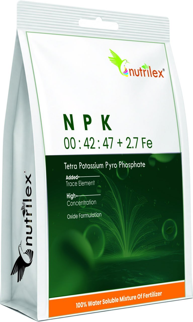 Nutrilex NPK 00:42:47 plus 2.7 Fe fertilizer pack